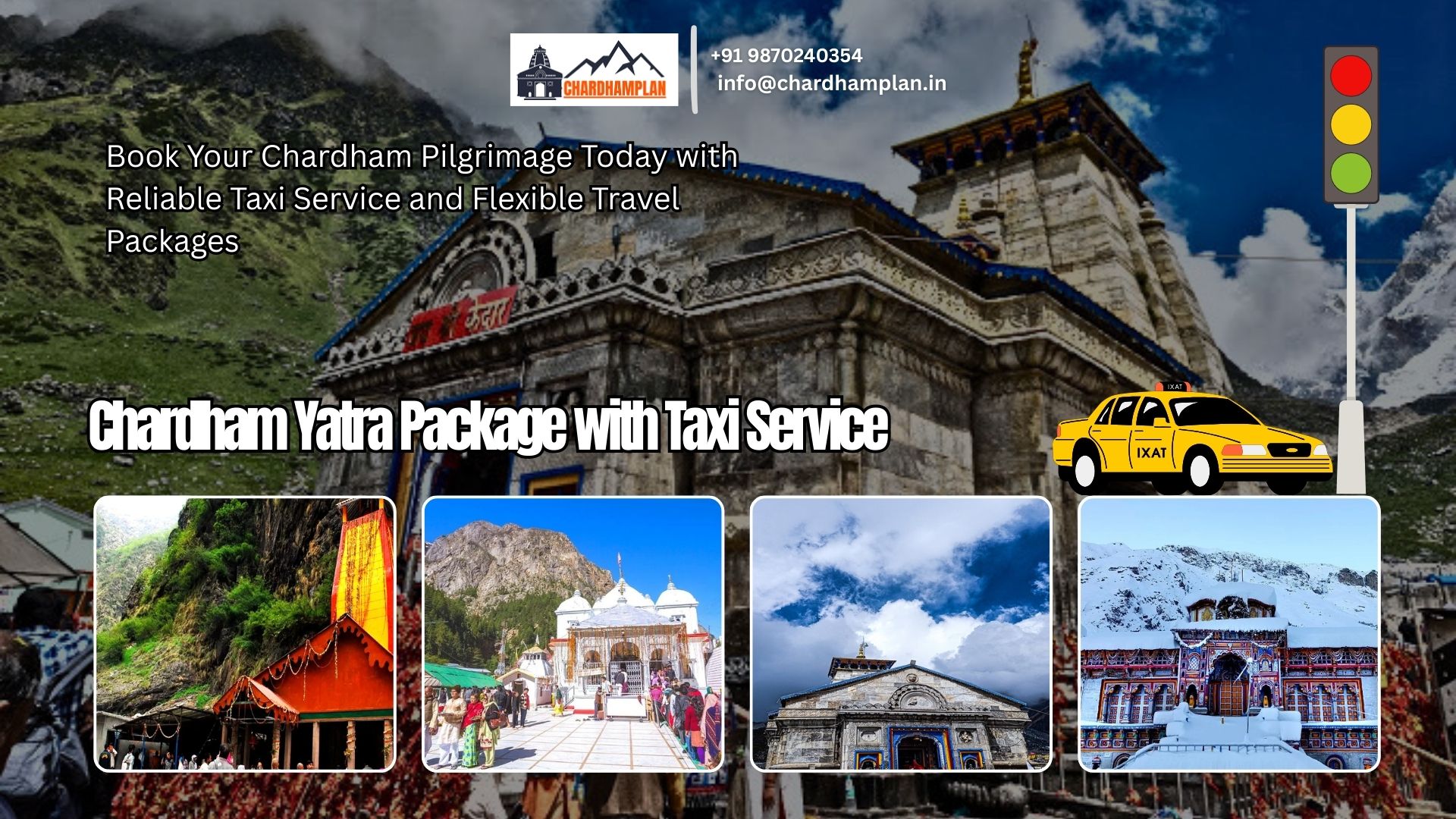 Chardham Yatra Package with Taxi Service